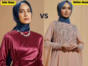 Read more about the article Satin Abaya vs Chiffon Abaya – Which One Should You Choose?