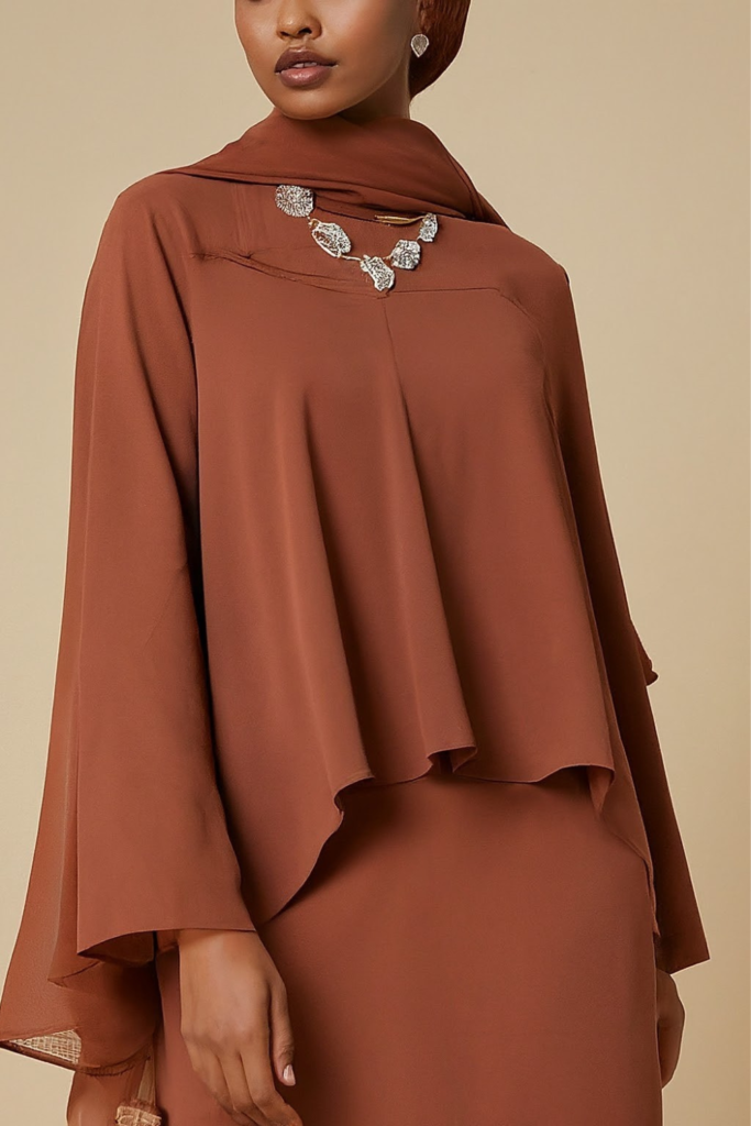 Best abaya colours for brown skin