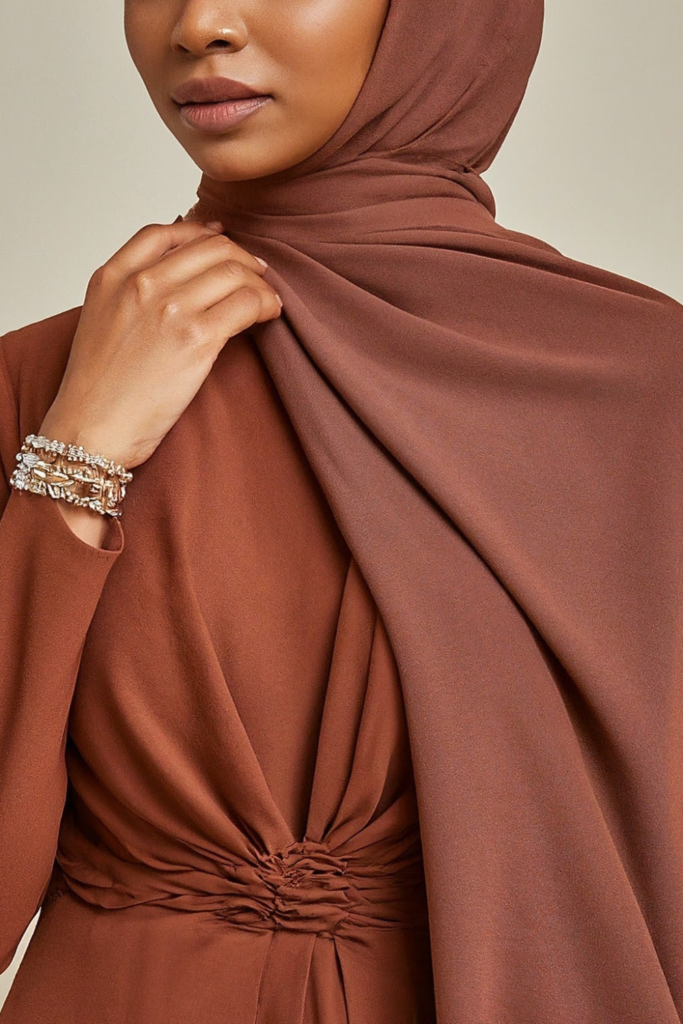 Best Abaya Colour for Brown Skin