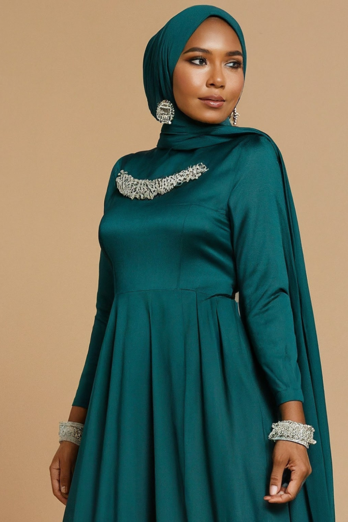 Best Abaya Colour for Brown Skin